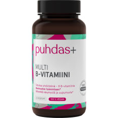 Puhdas+ Multi B-vitamiini 60 kaps ravintolisä