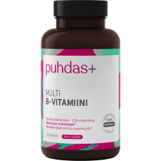 Puhdas+ Multi B-vitamiini 120 kaps ravintolisä