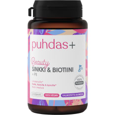 Puhdas+ Sinkki & Biotiini + Pii 60 kaps ravintolisä