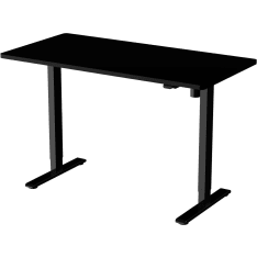 Lykke M100 140X70 cm musta sähköpöytä