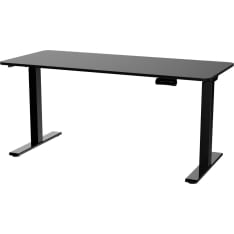 Lykke M200 120x60 cm musta sähköpöytä