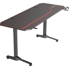 Kuura Gaming 159x75 cm pelipöytä