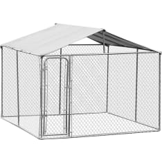 Trekker 3x3x1,83m koira-aitaus + katto
