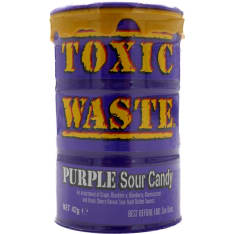Toxic Waste Purple Sour Candy 40g Jar
