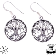 Northern Viking Jewelry Yggdrasil Tree Of Life korvakorut