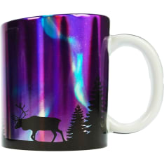 Happy Traveler Aurora Borealis lila muki