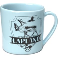 Happy Traveler Discover Lapland sininen muki