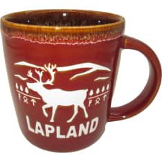 Happy Traveler Lapland Punainen 420ml rustiikkimuki
