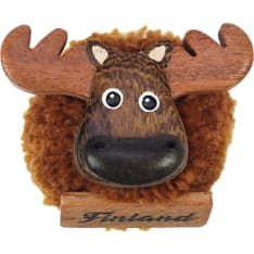 Happy Traveler Hirvi pompula puumagneetti