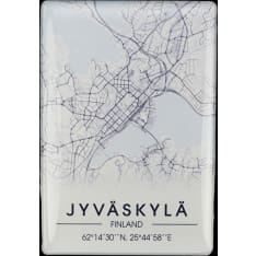 City Map Photo Magnet JKL