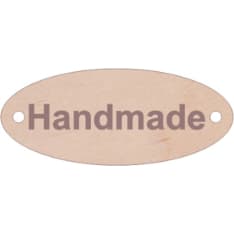 Falk "Handmade" vanerinen soikea merkki