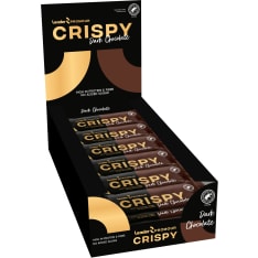 Leader Promour Crispy Dark Chocolate 18x45 g proteiinipatukka