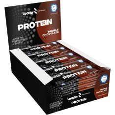 Leader Performance Protein Double Chocolate 24x61 g proteiinipatukka