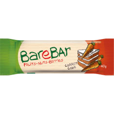 BareBar Carrot Cake 40 g taatelipatukka