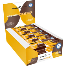 Leader Performance Protein Crisp Choco Caramel protein bar 18x55 g