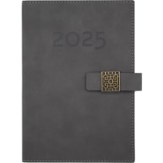 Suomen Aika Progress musta 2025 kalenteri