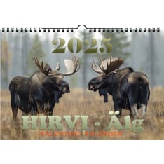 Suomen Aika Hirvi 2025 seinäkalenteri