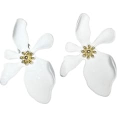 Royal Beauty Accessories LILJA white earrings