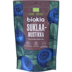 Biokia Luomu 75 g suklaamustikka