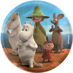 Moomin Laituri 23 cm plate 23 cm 8 pieces