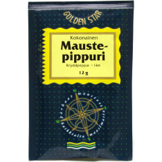 Golden Star 12 g maustepippuri kokonainen