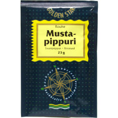 Golden Star 23 g mustapippurirouhe