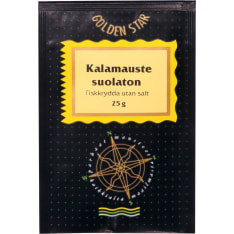 Golden Star Suolaton 25g kalamauste
