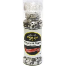 Golden Star 160 g Merisuola & Pippuri maustemylly