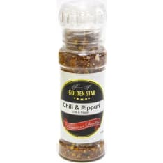 Golden Star 110 g Chili & Pippuri maustemylly