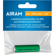 Airam Ni-Mh 300mA 1,2V ladattava AA akkuparisto