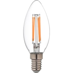 Airam E14 470lm 4,5W kirkas himmennettävä led kynttilälamppu