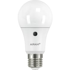 Airam Sensor E27 10,7W 4000K 1100lm Led vakiolamppu hämäräkytkimellä