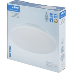 Airam Gaia Slim Round IP21 22W 40cm dimmable led ceiling light