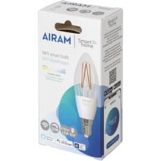 Airam SmartHome Wifi E14 4,5W 470lm led kynttilä-älylamppu