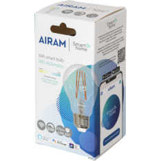 Airam SmartHome Wifi E27 4,5W 470lm led vakioälylamppu