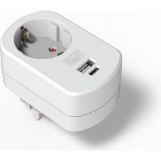 Airam Usb adapteri 1 x usb-a 1 x usb-c