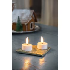 Airam 2kpl led minikynttilät ajastimella