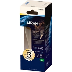 Airam A Edison E27 2,2W 3000K 470lm filamentti Led lamppu