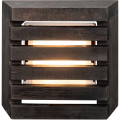 Airam Square 8W 2700K musta saunaled