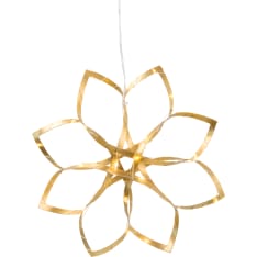Airam Vuokko gold led window/wall decoration