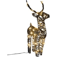 Airam Bertil rattan deer