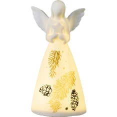 Airam Manda ceramic angel with led light