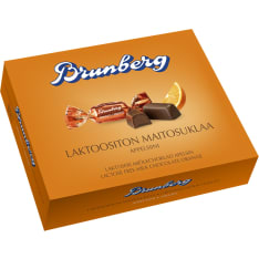 Brunberg Appelsiini 250 g laktoositon maitosuklaakonvehti