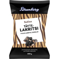 Brunberg Suklaa 200 g täytelakritsi