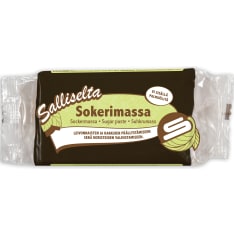 Salliselta Musta 250g sokerimassa