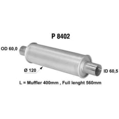 Fenno 860-P8402 yleisvaimennin