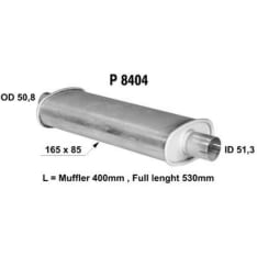 Fenno 860-P8404 yleisvaimennin