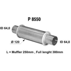 Fenno 860-P8550 yleisvaimennin