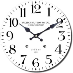 Kotoilu William Sutton 34cm seinäkello