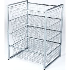 Jaakko gray basket stand
